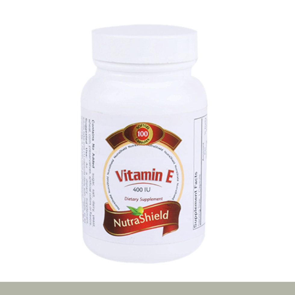 Nutrashield Vitamin E Capsules USP 400 IU Ryvis Pharma