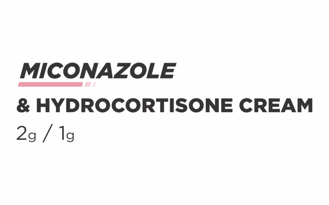 Miconazole 2 g & Hydrocortisone 1 g Cream