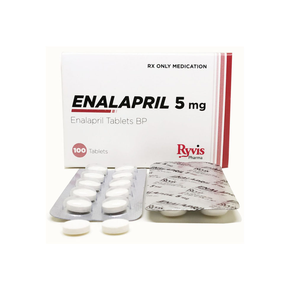 Enalapril Maleate Tablets BP 5 Mg | Ryvis Pharma