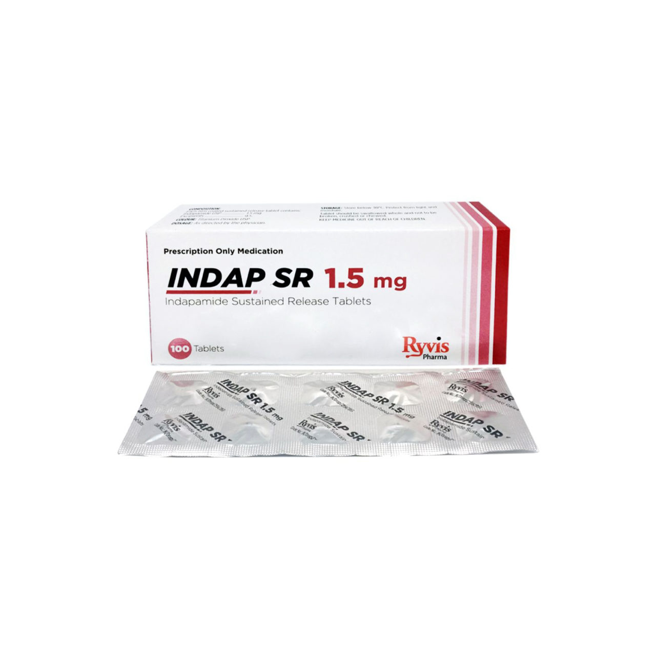 Indap sr 1 5 mg ryvis pharma