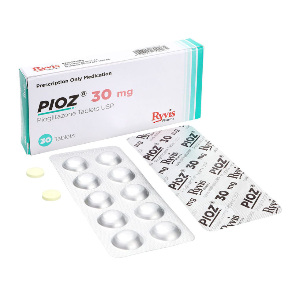 Pioz 30 mg Ryvis Pharma