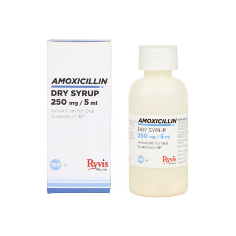 Ryvis Pharma - Amoxicillin for oral suspension BP 250 mg